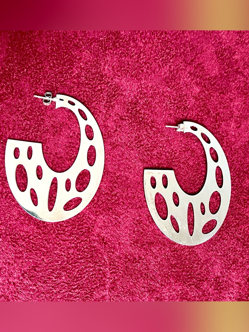 Vintage silver earrings